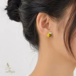 گوشواره عروسکی مینیمال - تصویر 2